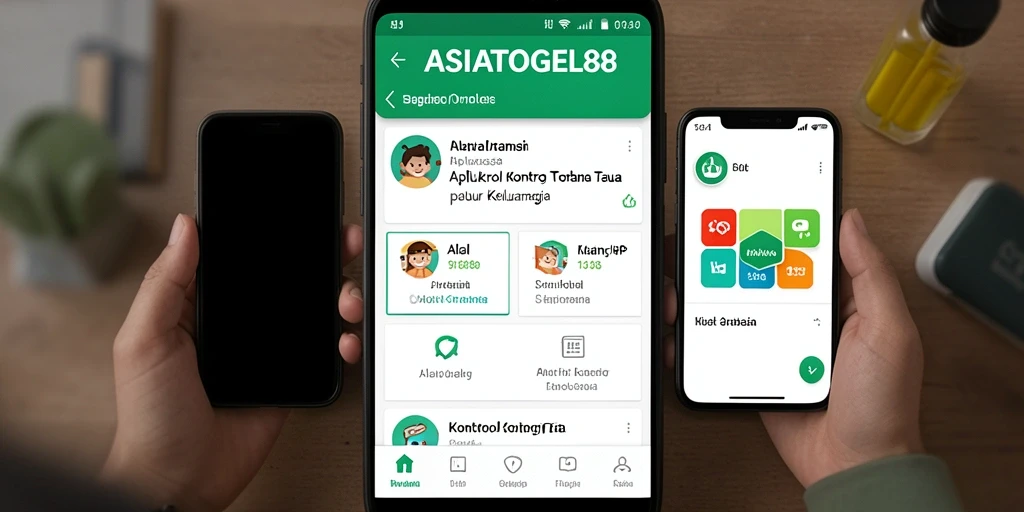 Antarmuka pengguna ASIATOGEL88 untuk kontrol orang tua yang simpel dan informatif.