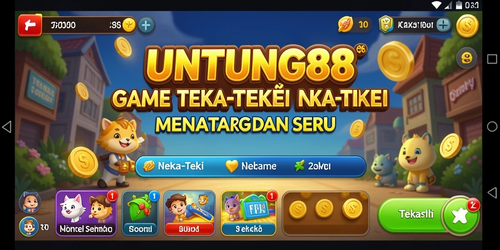 Antarmuka UNTUNG88 yang menarik dengan berbagai teka-teki menantang.
